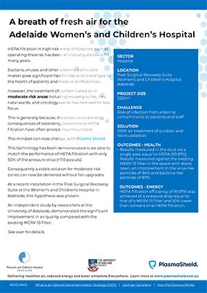 Plasma Shield Case Study - Adelaide